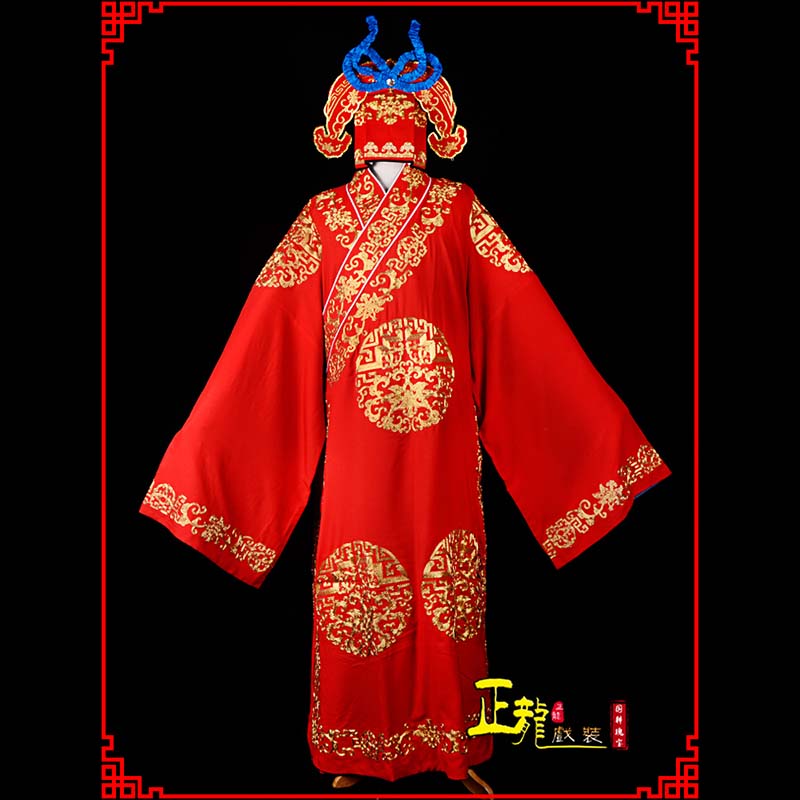 民勤武生服装软绉全金武生衣